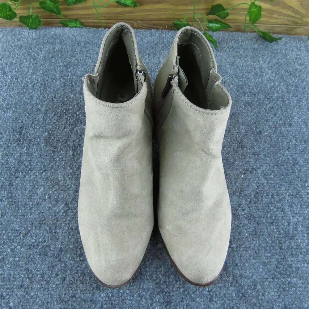 Circus by Sam Edelman  Women‎ Ankle Boots Brown Leather Zip Size 7 Medium